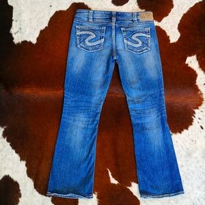 Silver Bootcut Jean's